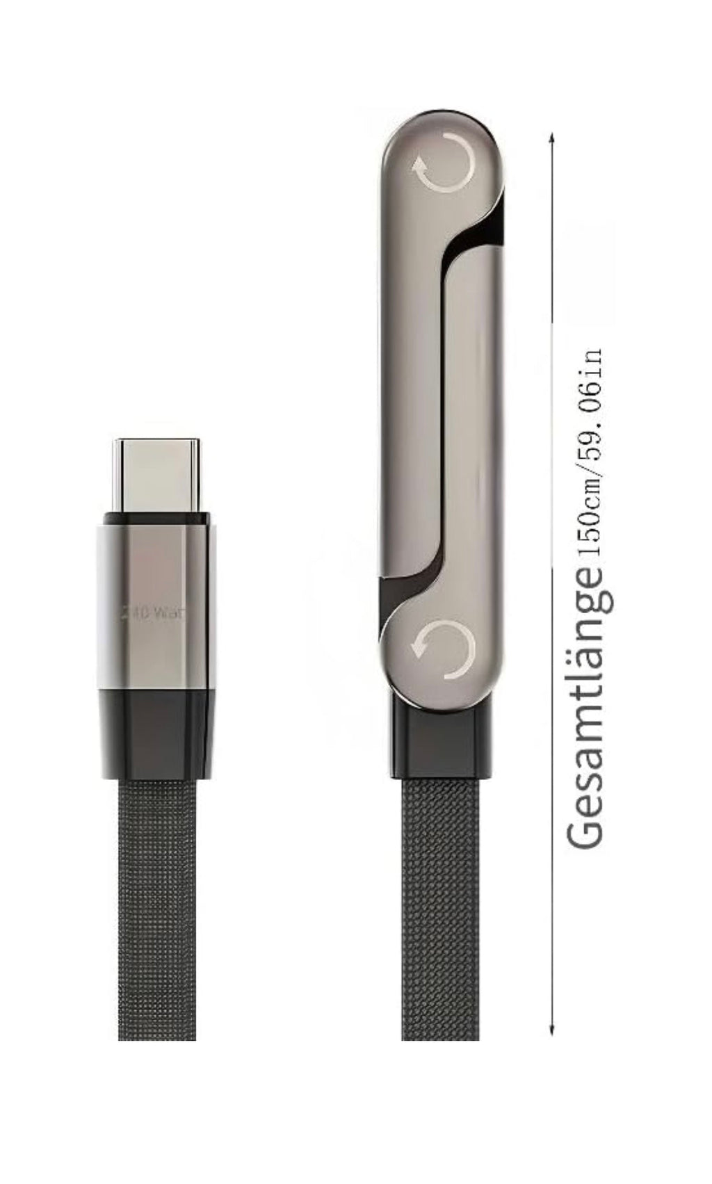 3-in-1 Foldable Charging Cable + Phone Stand 📱⚡